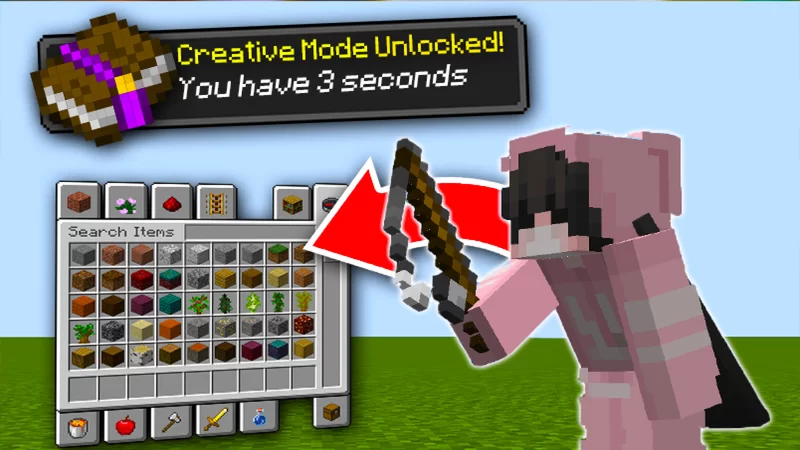 Ưu điểm chế độ sáng tạo trong Minecraft