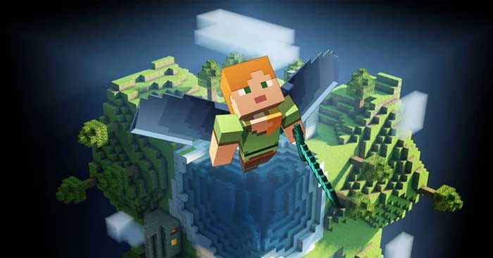 Cách bay trong MineCraft PC/PE