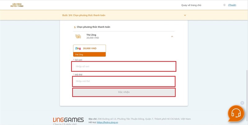 Liên Minh Huyền Thoại VNG