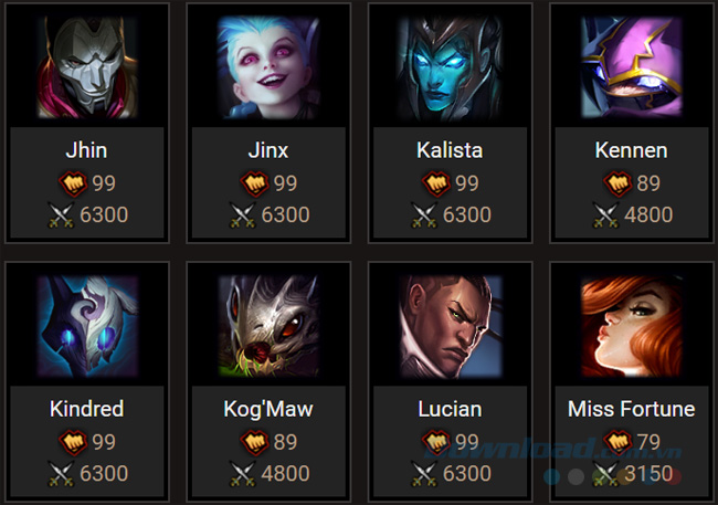 Tướng trong Liên Minh