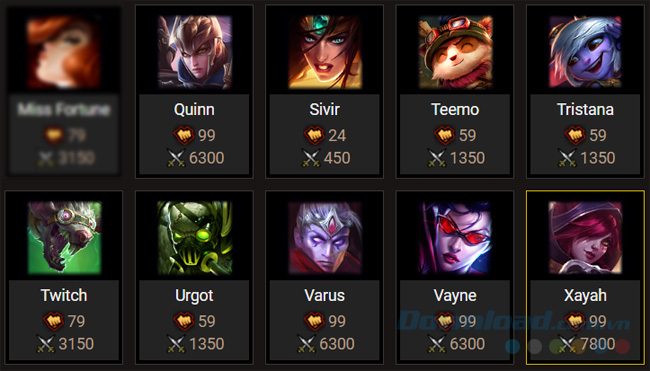 Tướng trong Liên Minh