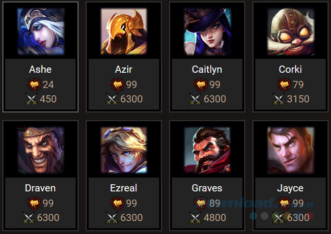 Tướng trong Liên Minh