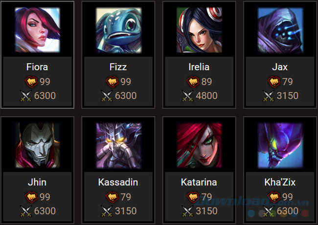 Tướng trong Liên Minh