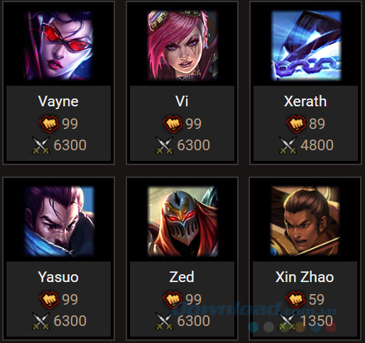 Tướng trong Liên Minh