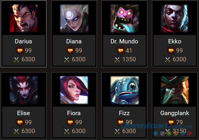 Tướng trong Liên Minh