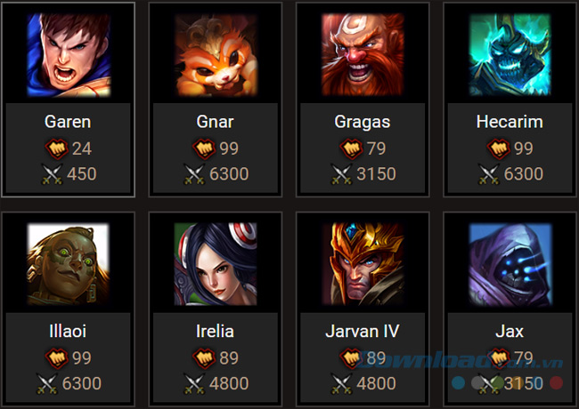 Tướng trong Liên Minh