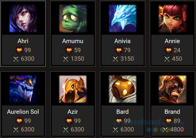 Tướng trong Liên Minh