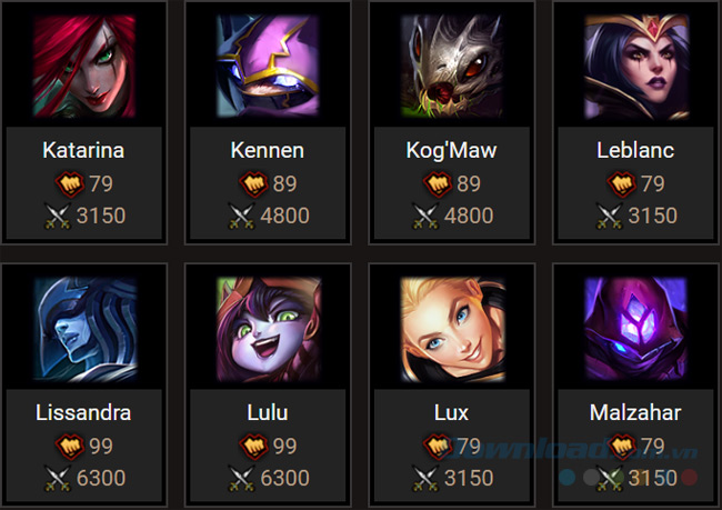 Tướng trong Liên Minh