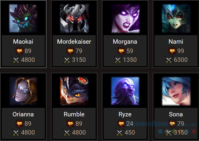 Tướng trong Liên Minh