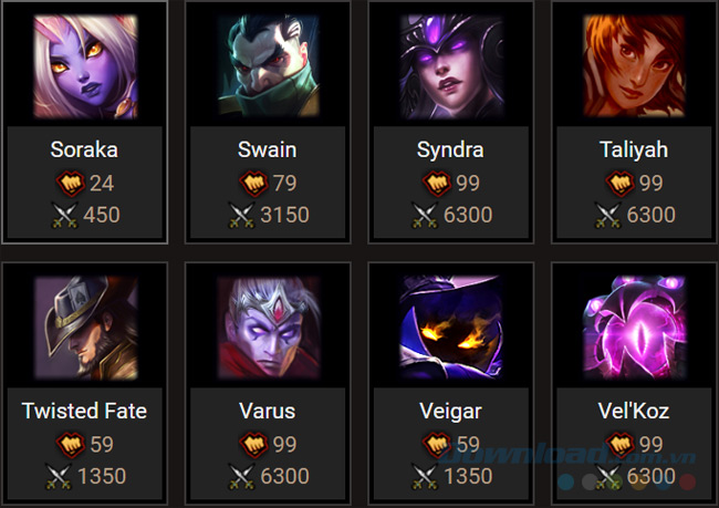 Tướng trong Liên Minh