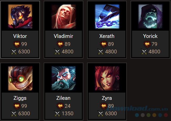 Tướng trong Liên Minh