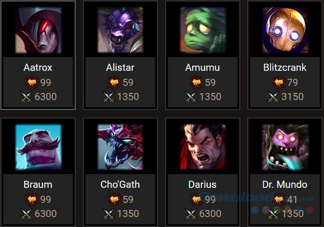 Tướng trong Liên Minh