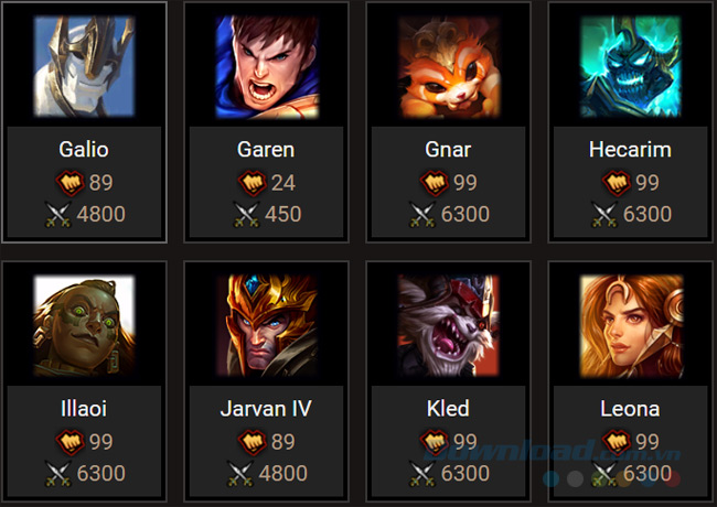 Tướng trong Liên Minh