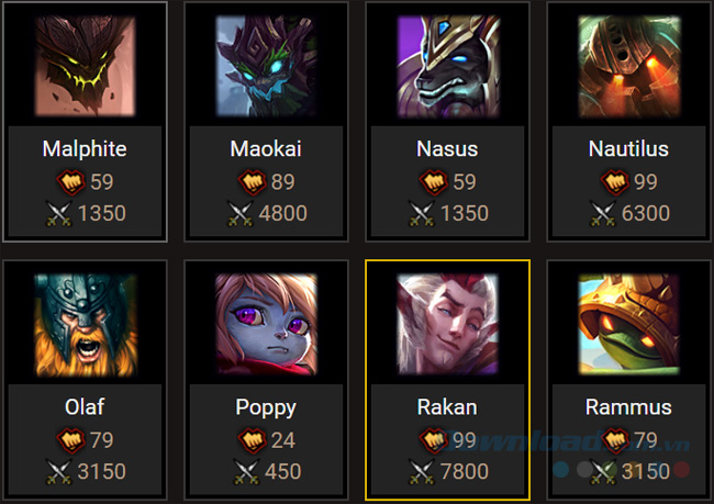 Tướng trong Liên Minh