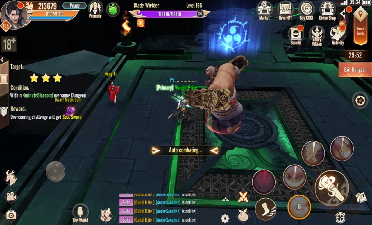 Đến với D9 NFT, người chơi sẽ được trải nghiệm các kỹ năng của nhân vật cũng như đặc trưng vốn có từ game