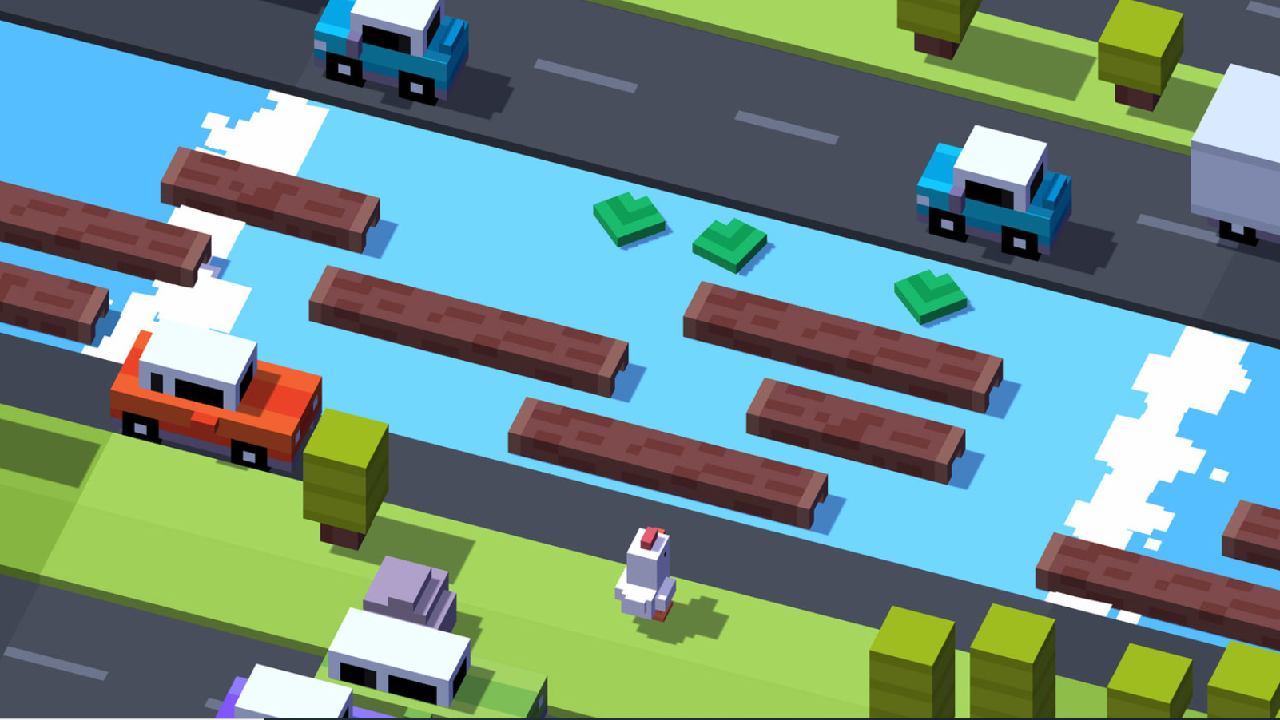 Crossy Road là tựa game offline, bạn có thể chơi mọi lúc mà không quá phụ thuộc vào Internet.