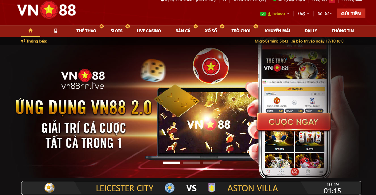 VN88 là cổng game được đông đảo người Việt Nam ưa chuộng sử dụng.