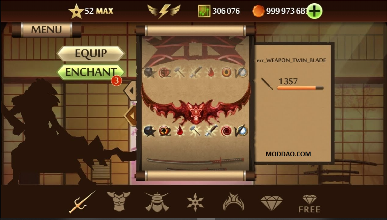 Hướng dẫn hack Shadow Fight 2 max level cực dễ