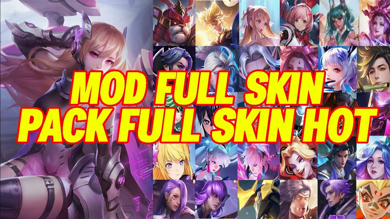 cách mod skin liên quân