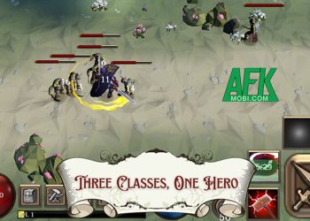 Forg game nhập vai phong cách cổ điển với tính năng 3 class trong cùng 1 nhân vật