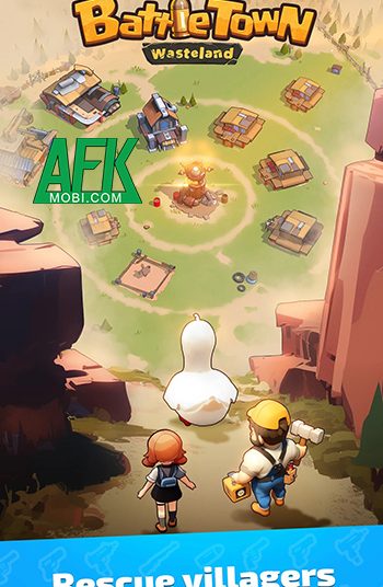 Nhập vai một chú ngỗng dẫn dắt những người sống sót với game BattleTown: Wasteland