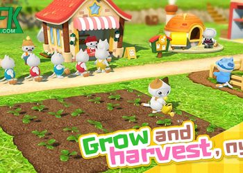 Meow Star Acres 2 mời bạn xây dựng trang trại cùng những người bạn mèo đáng yêu