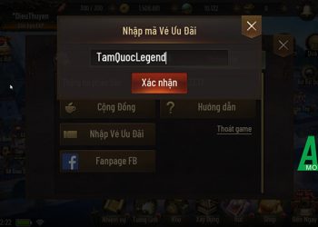 Tổng hợp gift code game Tam Quốc Legend VTC mới nhất trong tháng