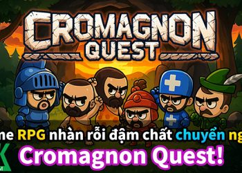 Tập hợp đội anh hùng chinh phục các ngục tối trong game Cromagnon Quest
