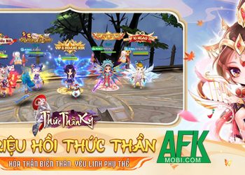 Thức Thần Ký game MMORPG với lối đồ họa chibi sắp được NPH VGP cho ra mắt tại Việt Nam