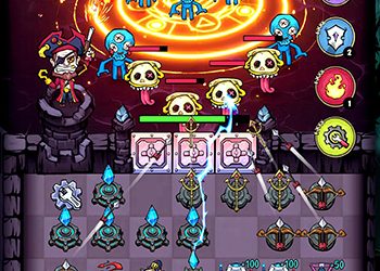 Phòng thủ trước những sinh vật ma quái trong game Haunted Defense War Battle