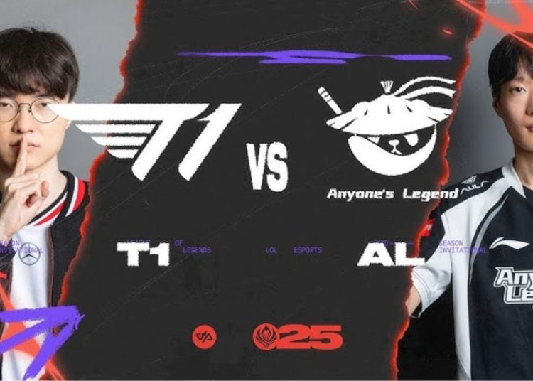 MSI 2025: T1 Một Lần Nữa Phân Định Thắng Thua Bằng 5 Ván Đấu Với Anyone’s Legend