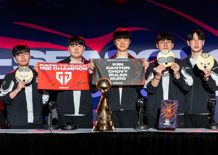 MSI 2025: Tập Thể Đội Hình GEN.G Hướng Đến Chức Vô Địch EWC Và CKTG 2025