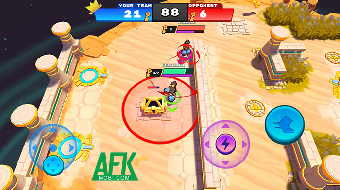 Cạnh tranh trong việc chiến đấu thu thập các chiếc chìa khóa tại game Legends Of The Past