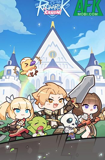 Hợp nhất để phòng thủ trước bọn quái vật trong game Ragnarok Crush: Match & Merge