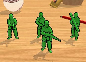 Cạnh tranh trong việc gầy dựng đội quân lính nhựa tại game Toy Army IO