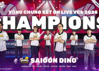 ON Live VCS 2025: Saigon Dino Thi Đấu Thuyết Phục Để Lên Ngôi Vô Địch
