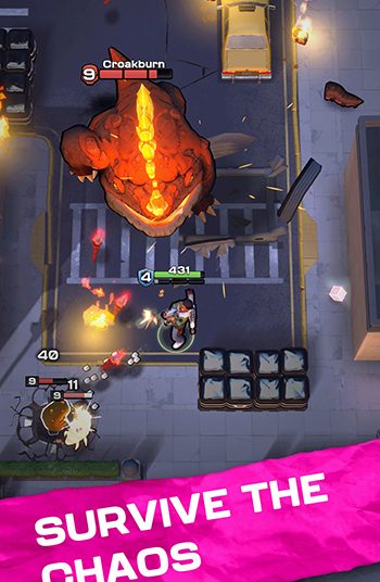 Cạnh tranh trong việc chiến đấu săn lõi quái vật tại game hành động Beast Force