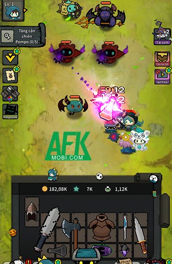 Pompo: Backpack Heroes mời bạn phiêu lưu cùng chú gấu trúc đeo balo tên Pompo