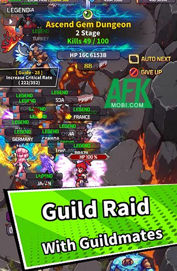 IDLE PARTY: AFK RPG cho các game thủ lập tổ đội chiến đấu cày cuốc một cách nhàn rỗi