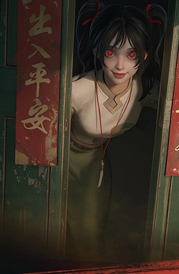 Trợ giúp một cô gái trẻ tìm kiếm bố mẹ tại game giải đố kinh dị Haunted Merge: Horror Story