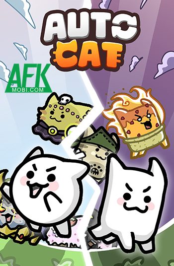 So tài gầy dựng đội mèo phòng thủ ngộ nghĩnh trong game AutoCat: PvP Defense