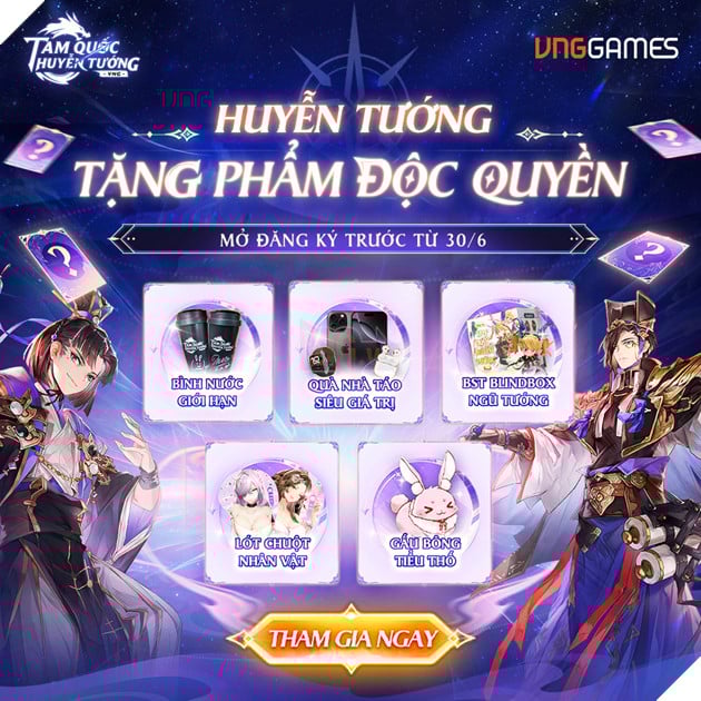 Thu van may trung ngay iPhone 16 Pro Max - Khui blindbox doc quyen voi Tam Quoc Huyen Tuong VNG Thử vận may trúng ngay iPhone 16 Pro Max - Khui blindbox độc quyền với Tam Quốc Huyễn Tướng VNG