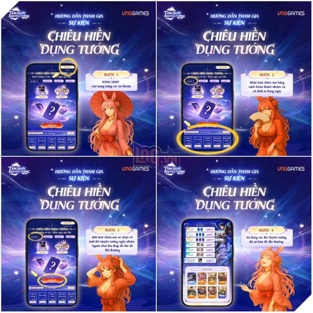 Thu van may trung ngay iPhone 16 Pro Max - Khui blindbox doc quyen voi Tam Quoc Huyen Tuong VNG 5 Thử vận may trúng ngay iPhone 16 Pro Max - Khui blindbox độc quyền với Tam Quốc Huyễn Tướng VNG 5