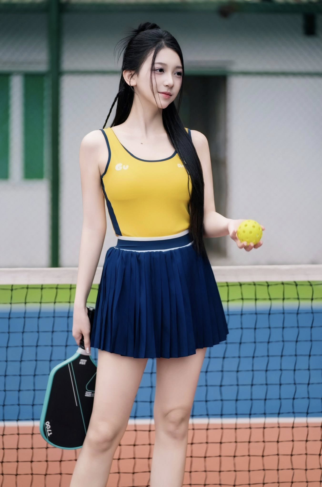 Hot girl pickleball xinh đẹp làm dân tình xao xuyến, danh tính đầy bất ngờ- Ảnh 1. Hot girl pickleball xinh đẹp làm dân tình xao xuyến, danh tính đầy bất ngờ- Ảnh 1.