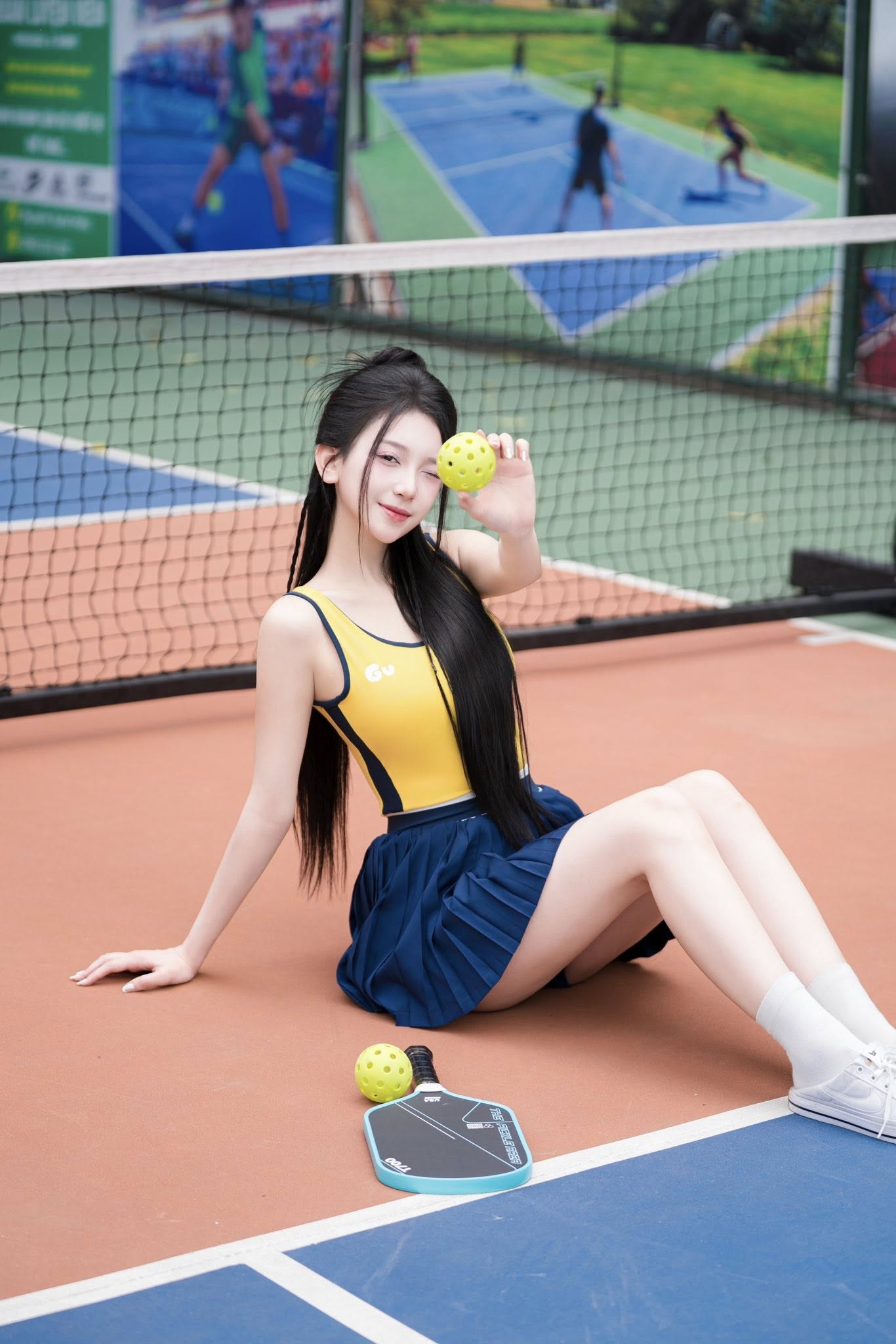 Hot girl pickleball xinh đẹp làm dân tình xao xuyến, danh tính đầy bất ngờ- Ảnh 4. Hot girl pickleball xinh đẹp làm dân tình xao xuyến, danh tính đầy bất ngờ- Ảnh 4.
