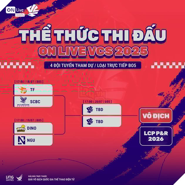 Vòng Chung Kết ON Live VCS 2025 Mùa Hè Đã Sẵn Sàng Chờ Đón Tân Vương Mới