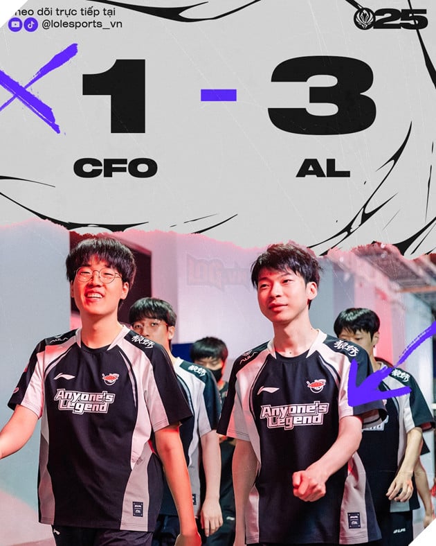 MSI 2025: Anyone's Legend Khang Dinh Suc Manh, CFO Ket Thuc Hanh Trinh Tai Giai Dau Lon MSI 2025: Anyone's Legend Khẳng Định Sức Mạnh, CFO Kết Thúc Hành Trình Tại Giải Đấu Lớn