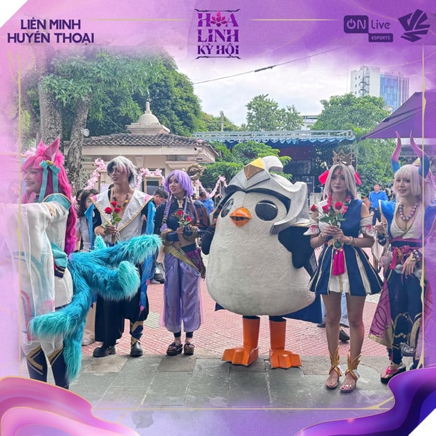 Dàn Cosplayer Hoa Linh cũng đã sẵn sàng