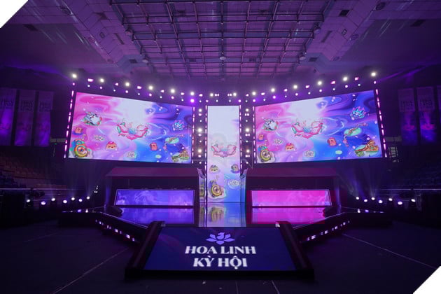Sân khấu Hoa Linh Kỳ Hội sôi động đã sẵn sàng