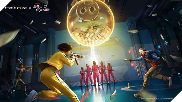 Lời Mời Đã Đến: Bước Vào Vũ Trụ Squid Game Của Netflix Trong Garena Free Fire Bắt Đầu Từ Ngày 18/07!